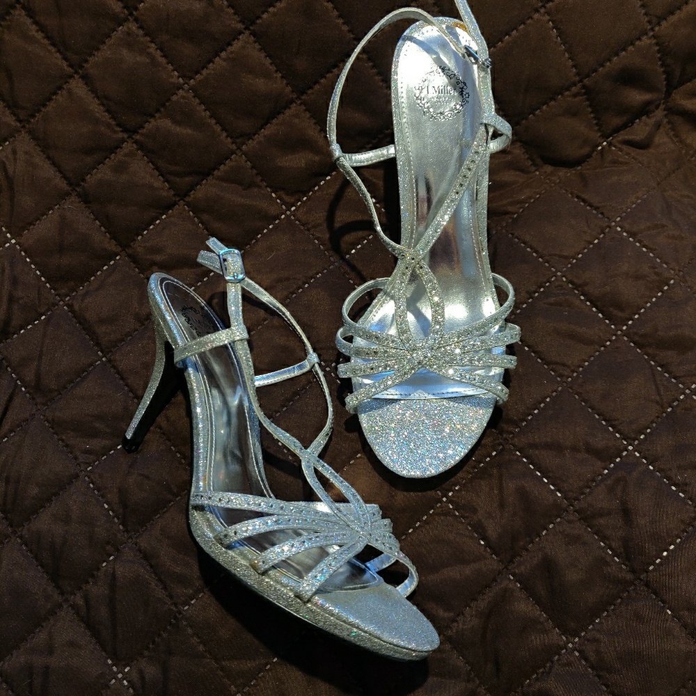 I Miller Beautiful Shoes, Silver Glitter